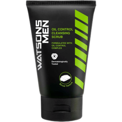 Watsons Men Oil Control Cleansing Scrub 100 gm image
