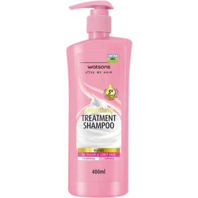 Watsons Yoghurt Smoothing Treatment Shampoo Pump 400 ml image