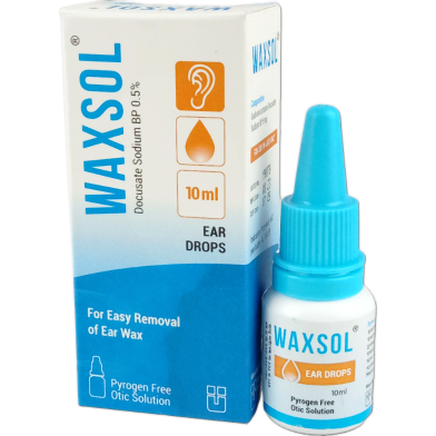 Waxsol 0.5 Percent Ear Drop 10 ml Drop image