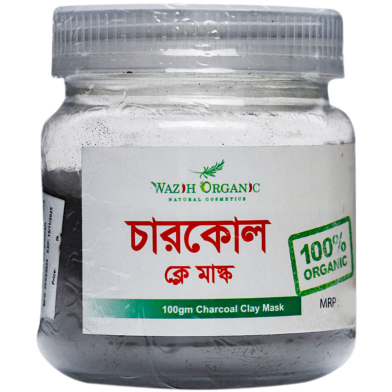 Wazih Organic Charcoal Clay Mask-100gm image