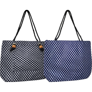 Weaving Pattern Ladies Tote Bag image