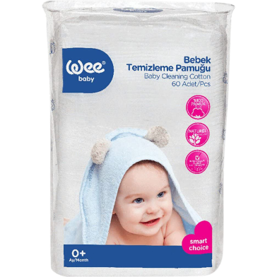 Wee Baby - Baby Cleaning Cotton (60pcs) image