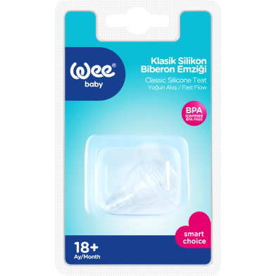 Wee Baby Classic Silicone Teat (18 Plus Months) image