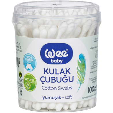 Wee Baby Cotton Swabs (100pcs) image