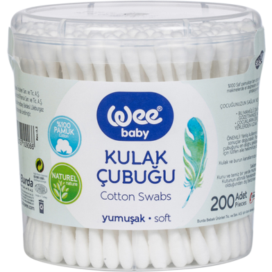 Wee Baby Cotton Swabs (200pcs) image