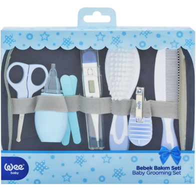 Wee Baby Grooming Set - Blue image