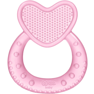 Wee Baby Heart Silicone Teether image