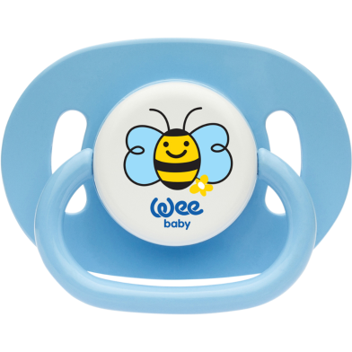 Wee Baby Oval Body Round Teat Soother (18Plus Months) image