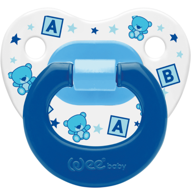 Wee Baby Patterned Orthodontical Soother (18Plus Months) image