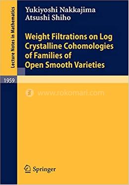 Weight Filtrations on Log Crystalline Cohomologies of Families of Open Smooth Varieties