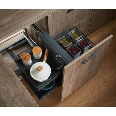 Wellmax WMC 17EL Corner Basket Left Side image