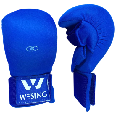 Wesing Karate Gloves Blue image