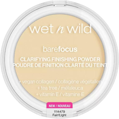Wet N Wild Bare Focus Clarifying Face Powder- Fair Light image