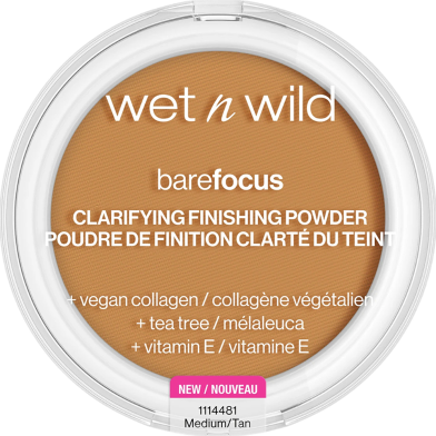 Wet N Wild Barefocus Clarifying Face Powder - Medium Tan image