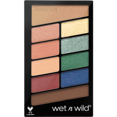 Wet N Wild Color Icon 10 Palette Eyeshadow Stop Playing Safe image