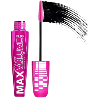 Wet N Wild Max Volume Plus Mascara-Ampd Black image