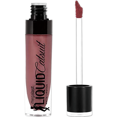 Wet N Wild Mega Last Liquid Catsuit Matte Lipstick Rebel Rose image