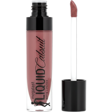 Wet N Wild Mega Last Liquid Catsuit Matte Lipstick Rebel Rose image