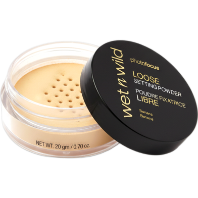 Wet N Wild Photofocus Loose Setting Powder 521b Banana 20gm image