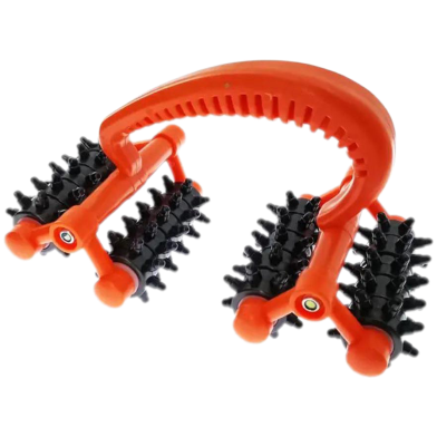 Wheel Roller Massager Relief Pain Cellulite TreatmentBody Care Promote Blood Circulation Massage Tool for Neck Waist Back -Any Colour. image
