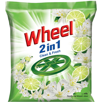 Wheel Washing Powder 2in1 Clean And Fresh - 1Kg image
