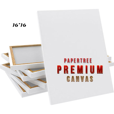 White Canvas 16x16 inch 1Pcs image