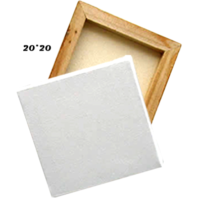 White Canvas 20x20 inch 1Pcs image