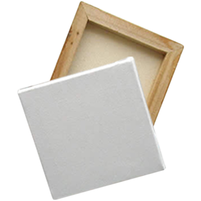 White Canvas 6x6 inch image