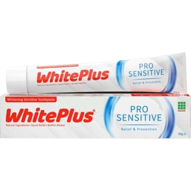 White Plus Whitening Pro Sensitive Toothpaste 90 gm image