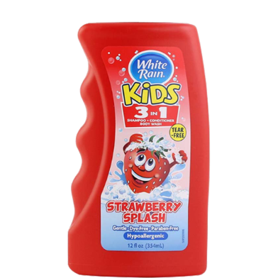 White Rain Strawberry Splash Kids 3 in1 S.Co.Body Wash 354 ml image