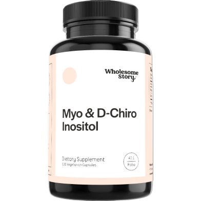 Wholesome Story Myo-Inositol and D-Chiro Inositol-120 Capsules image