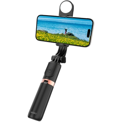 WiWU Wi-SE011 Fill Light Mini Selfie Stick image
