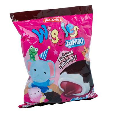 Wiggles Jumbo Chocolate Flavour Marshmallow 24 pcs 108 gm image