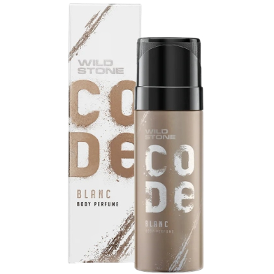 Wild Stone - Code BLANC No Gas Body Perfume For Men, Long Lasting Intense Fragrance - 120ml image