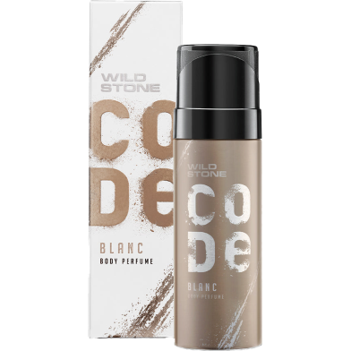 Wild Stone - Code BLANC No Gas Body Perfume For Men, Long Lasting Intense Fragrance - 120 ml image