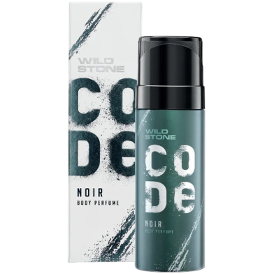 Wild Stone - Code NOIR No Gas Body Perfume For Men, Long Lasting Intense Fragrance - 120ml image