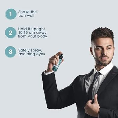 Wild Stone - Code Steel No Gas Body Perfume For Men, Long Lasting Masculine Fragrance - 120ml Slide 4
