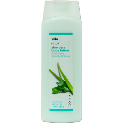 Wilko So Soft Aloe Vera Body Lotion 400ml image