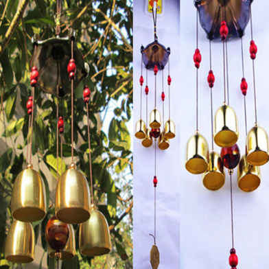 Wind Chimes with 3 Copper Bells image