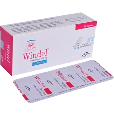 Windel 200 mcg - 6's Pack Inhalation Capsule image