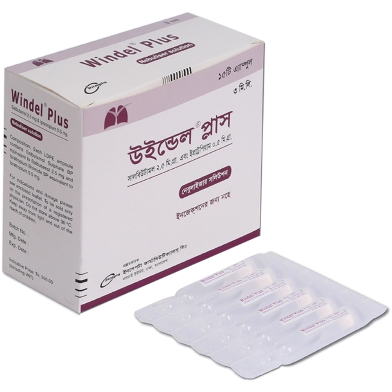 Windel Plus 3 ml Nebuliser Solution 3 ml Ampoule image