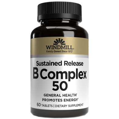 Windmill B Complex 50 Sustained Release 60 Tablets image