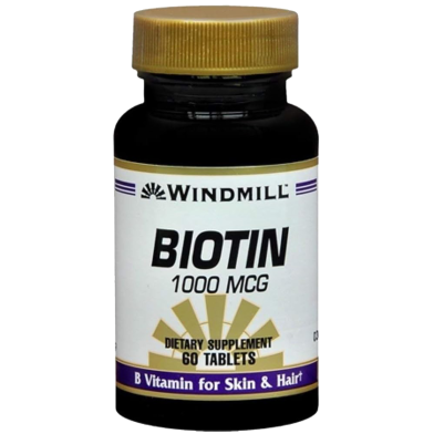Windmill Biotin 1000mcg 60 Tablets image