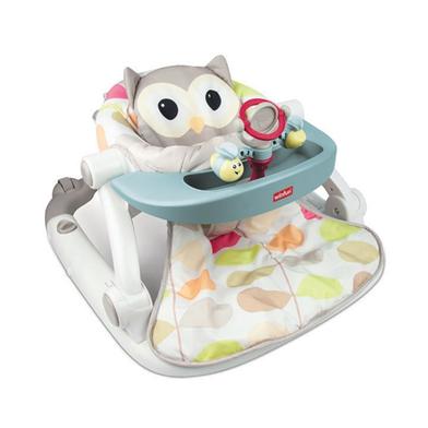 Winfun Sit-to-Walk Floor Seat with Toy Tray - Hello Sunshine image