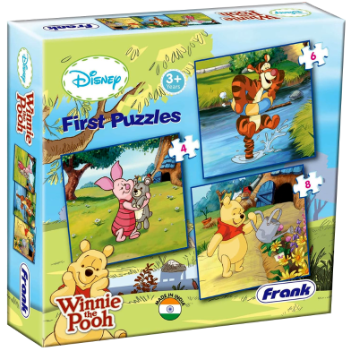 Winnie The Pooh First Puzzles Set of 3 Jigsaw Puzzles Price in Bangladesh