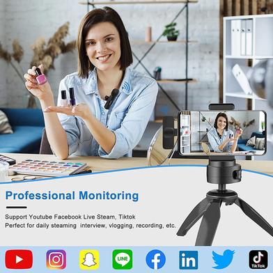 Wireless K8 Type-C Microphone for YouTube Facebook Live Stream Slide 4