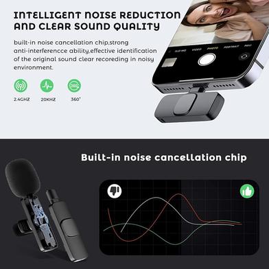 Wireless K8 Type-C Microphone for YouTube Facebook Live Stream Slide 3