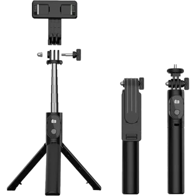 Wireless P20S Mini Live Broadcast Selfie Stick With LED Light image