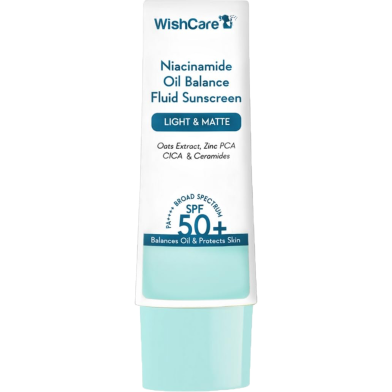 WishCare 5Percent Niacinamide Oil Balance Fluid Sunscreen SPF50 PA Plus Plus Plus Plus -424059918 image