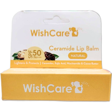 WishCare Ceramide Natural Lip Balm SPF50 5gm image